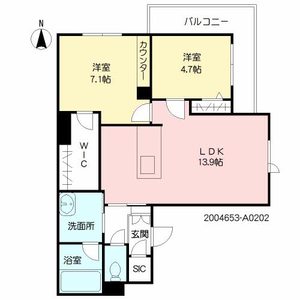Ｇｒａｎｄｉｒ（グランディール） A0202号室