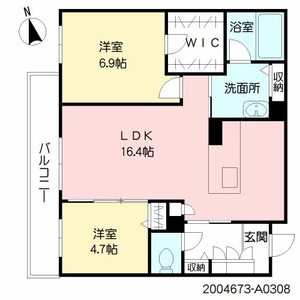 シャーメゾンソレアード　＊＊ A0308号-2