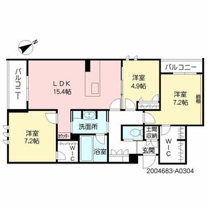 シャーメゾンステージ青葉　＊＊ A0304号室