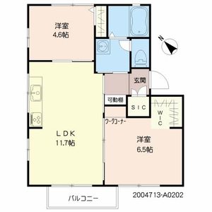 スターハイツ　Ａ棟　＊ A0202号室