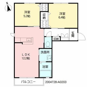 シャーメゾン宮里 A0203号室
