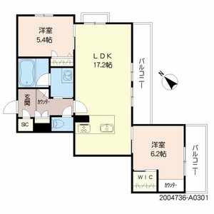シャーメゾンクレイン　＊＊ A0301号室