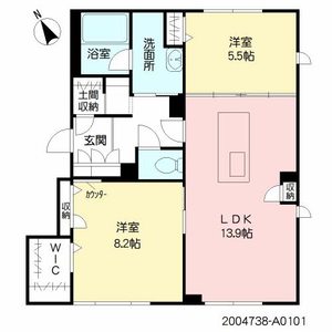 シャーメゾン錦　＊＊ A0101号室