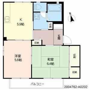 パルモ　Ａ棟　＊ A0202号室