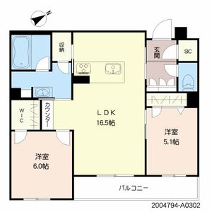 ベレオ青葉 A0302号室