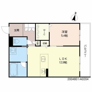 シャーメゾン湖東グランデ　＊＊ A0204号室