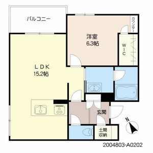 シャーメゾンステージ新成　＊＊ A0202号室