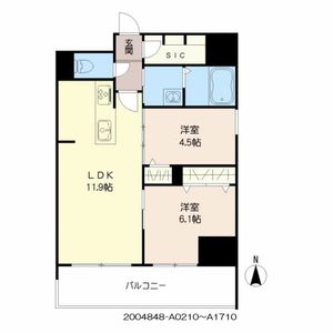ジェイグランコート大濠公園 A1710号-6