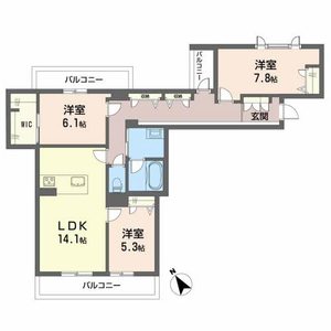 シャーメゾン　ヴィラ　平田台　＊＊ A0301号室