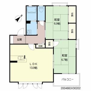 グリーンプラザ鶴見　Ｄ棟　＊＊ D0202号-2