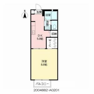 Ｆコート萩原　＊＊ A0201号室