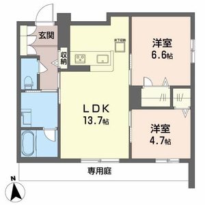 グリナージュ　イマムラ　＊＊ A0101号室