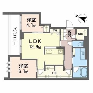 シャーメゾン　リバーサイド　＊＊ A0306号室