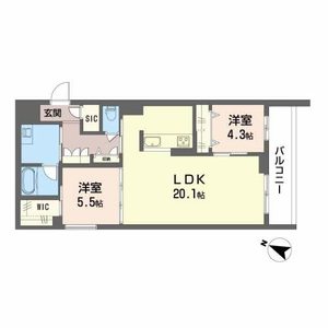 シャーメゾン　リバーサイド　＊＊ A0405号室