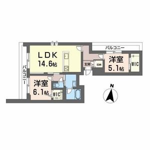 サザンブライト碩田　＊＊ A0401号室