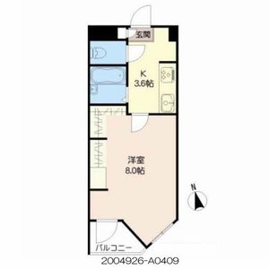 アプリーレ京町　＊＊ A0409号室