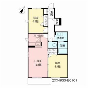 シャーメゾン須屋　Ⅱ　Ｂ棟　＊＊ B0101号室