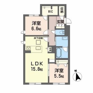 シャーメゾンステージ時津町A0104号室_間取り画像