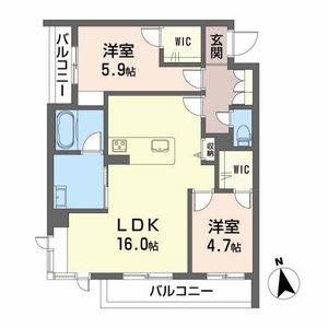 Ｇｒｅｅｎａｇｅ　Ｕ　＊＊ A0203号室