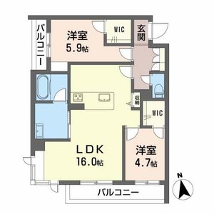 Ｇｒｅｅｎａｇｅ　Ｕ　＊＊ A0303号室