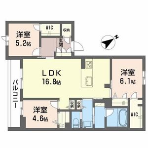 シャーメゾン城野駅前　＊＊ A0201号室