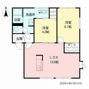 パークハイツ野上　Ｂ棟 B0102号-14