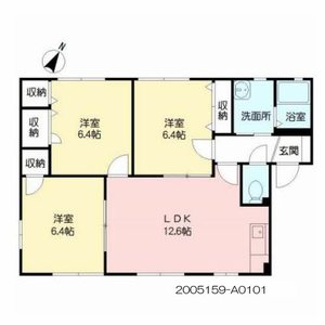 オー・ボアパティールⅡ　Ａ棟 A0101号-16