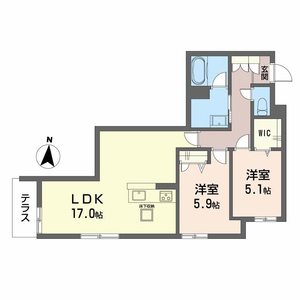 ＷｉｔｈＰｌｕｓ上熊本駅前 A0105号室