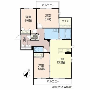 シャーメゾンひびきの A0201号-2