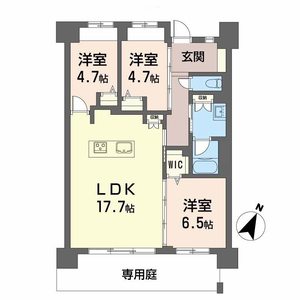 ＬａＳａｎｔｅ照葉オーシャンテラス A0104号室