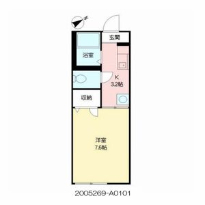 エントピア黒髪　＊＊ A0101号室