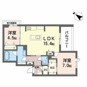 シャーメゾン　新屋敷　ＰｒｅｍｉａｍA0301号室_間取り画像