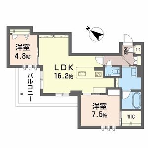 シャーメゾン　新屋敷　ＰｒｅｍｉａｍA0403号室_間取り画像