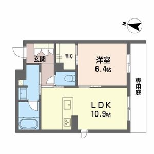 ベレオ鳥飼 A0104号室