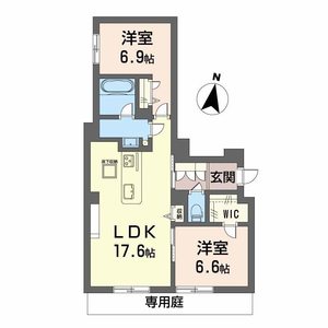 シャーメゾン春日町A0101号室_間取り画像