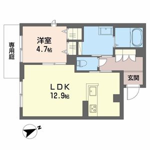 シャーメゾン六本松南 A0102号室