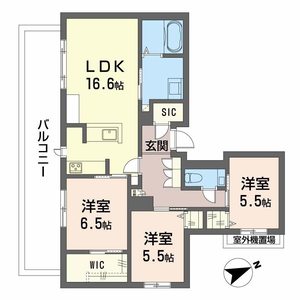 シャーメゾン六本松南 A0401号室