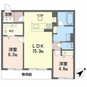 Ｓｈａｍａｉｓｏｎ　ｍａｕｖｅｉｎ A0102号室