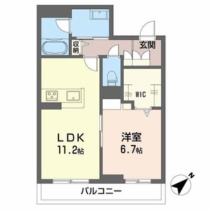 Ｓｈａｍａｉｓｏｎ　ｍａｕｖｅｉｎA0301号室_間取り画像