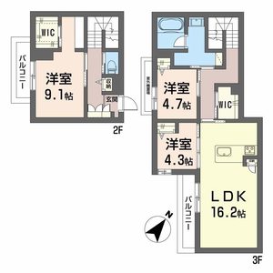 シャーメゾン大野城中央 A0204号室
