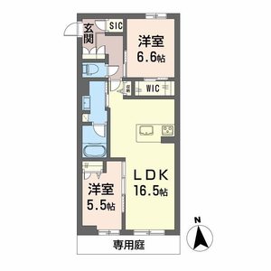 シャーメゾンレジデンス夜明 A0101号室