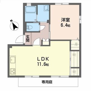 フレグランス宮司　Ｂ棟　＊＊ B0101号-16