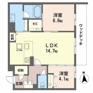 シャーメゾン江平　ＷＥＳＴ A0103号室
