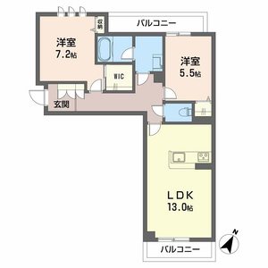 シャーメゾン　ブロート　＊＊ A0201号室