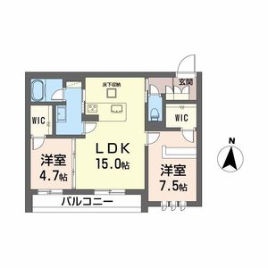 ＤＥＵＸリジエール A0104号室