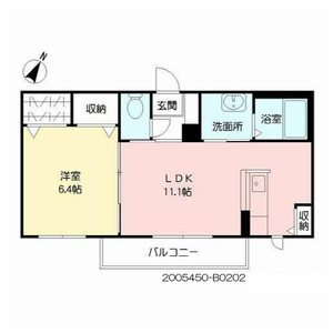 シャーメゾンヴィブレ　Ｂ棟　＊＊ B0202号室