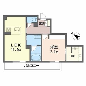 シャーメゾンマーレ竹下 A0304号室