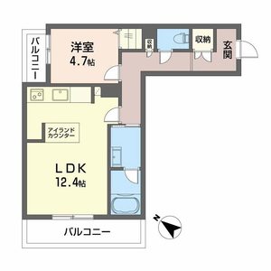 シャーメゾンマーレ竹下 A0305号室