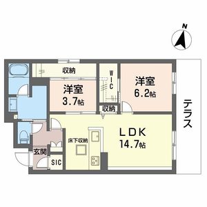 シャーメゾングラン南福岡 A0101号室