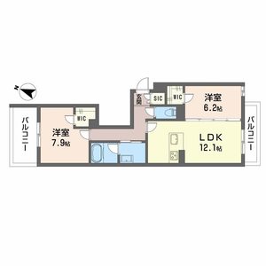 シャーメゾン　フェアリーステージ A0202号室